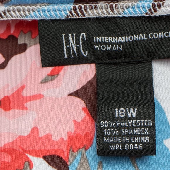 NWOT 🌟Host Pick 🌟INC floral a line skirt = 18 W - Picture 4 of 4